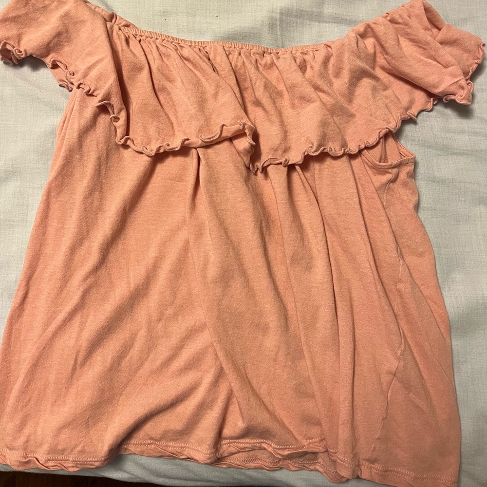 Off the shoulder shirt